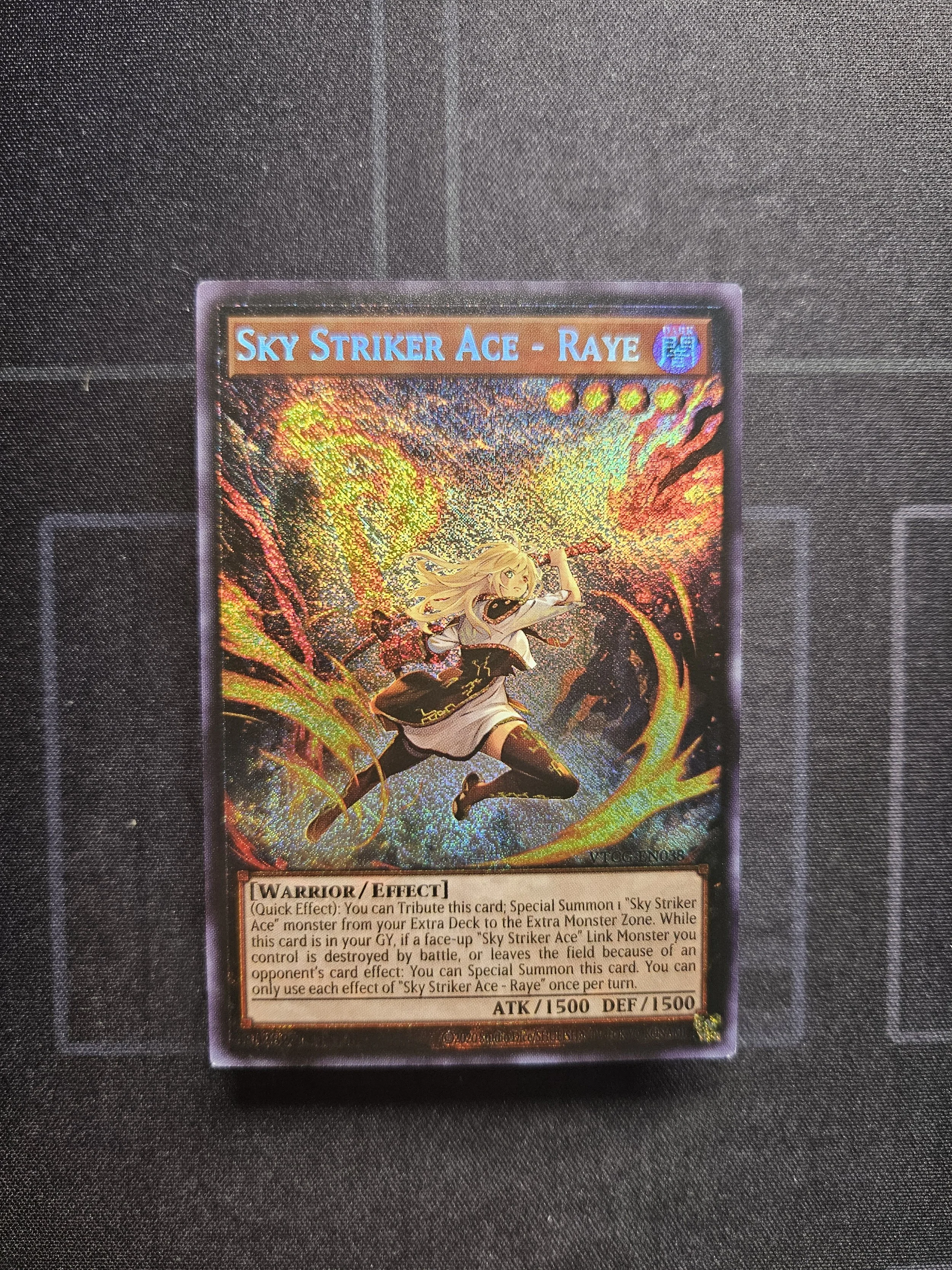 Sky Striker Ace - Raye (L2SD/RA04) Extended Art — ValueTCG